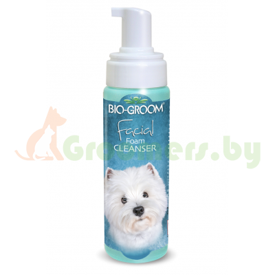 Bio-Groom - Facial Foam Cleaner - гипоаллергенная пена для чистки и удаления пятен с морды, для собак и кошек, 236 мл